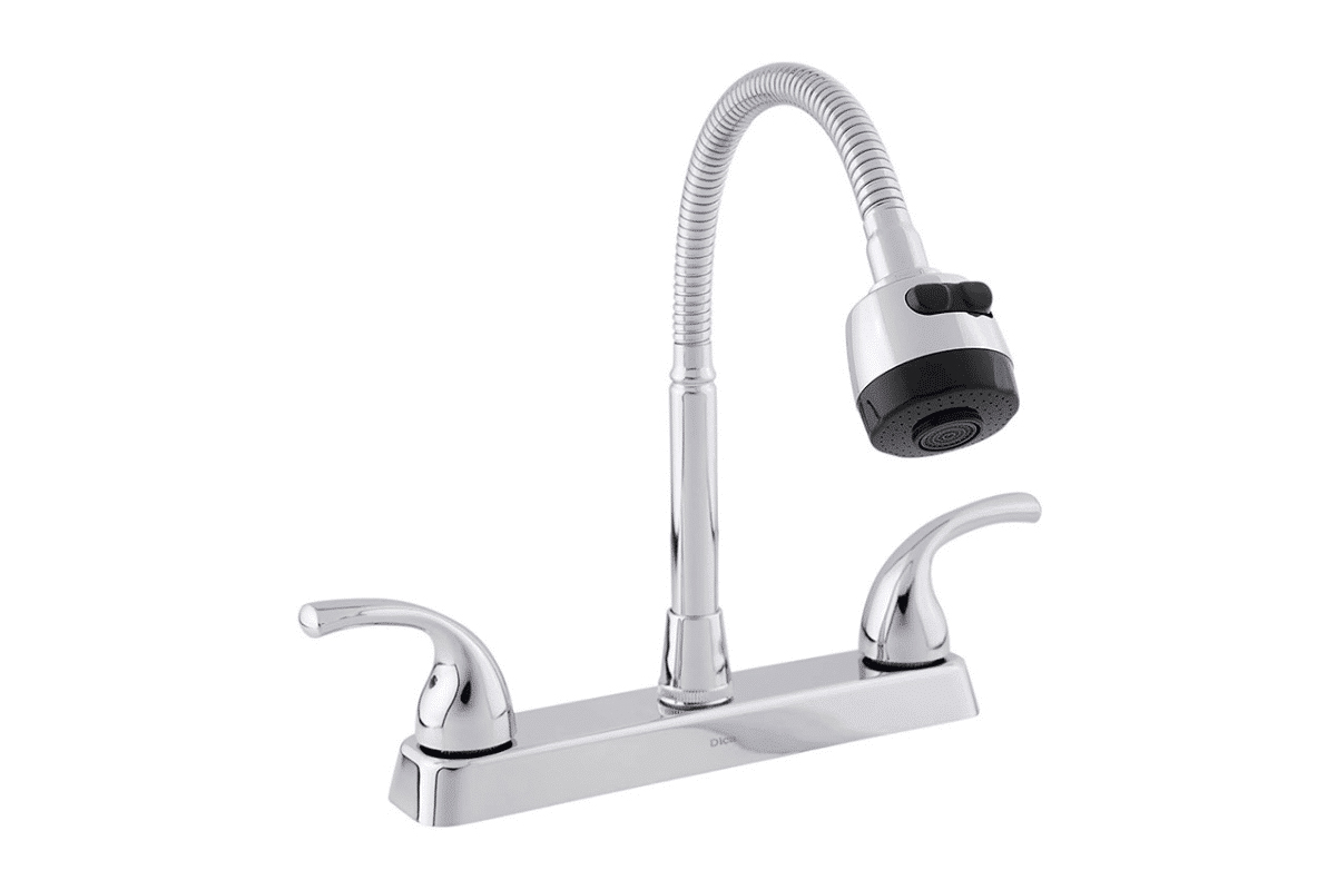 Mezcladora para fregadero con nariz flexible 4336TS acabado cromo