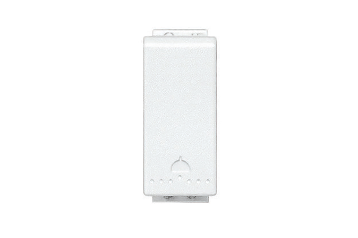 Pulsador color blanco