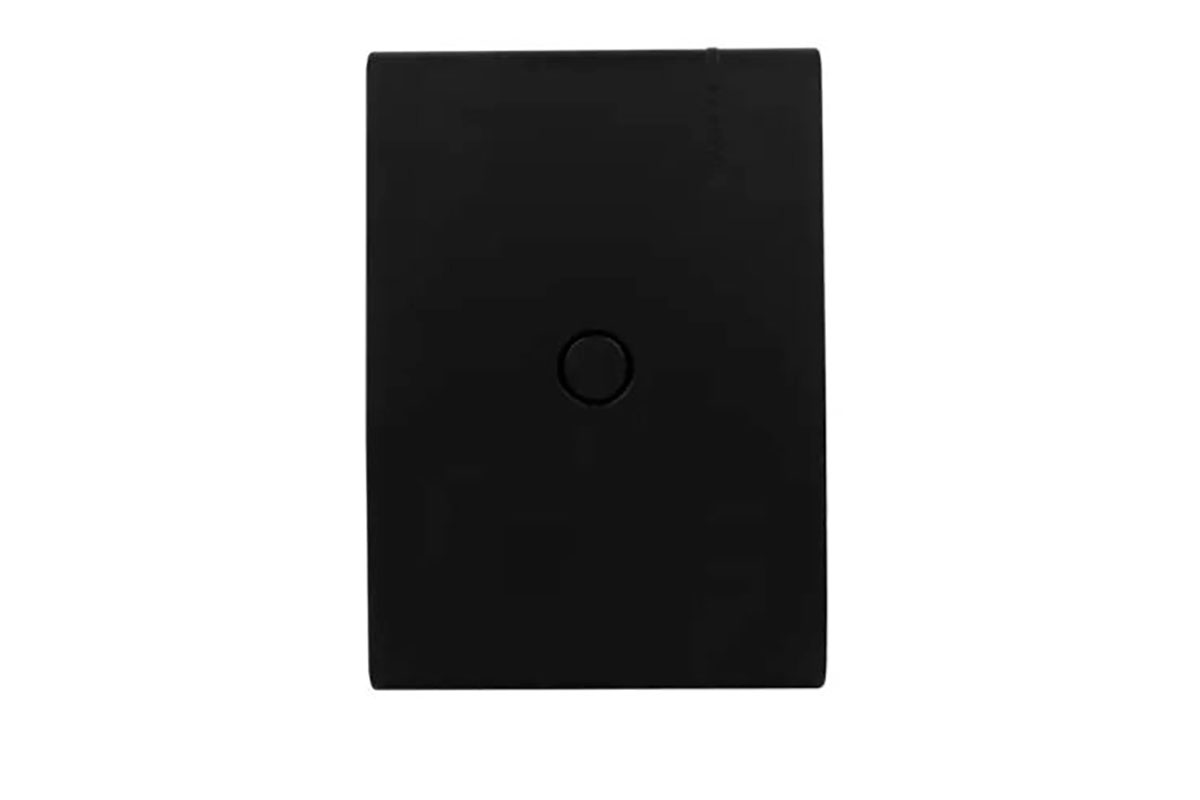 Tapa ciega Modus PRO color negro