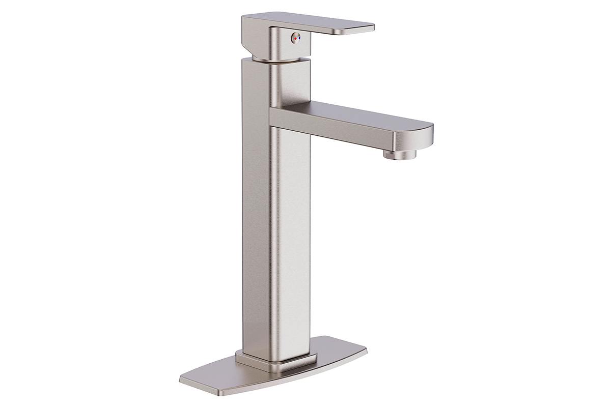 Monomando alto para lavabo 10310 acabado sat�n