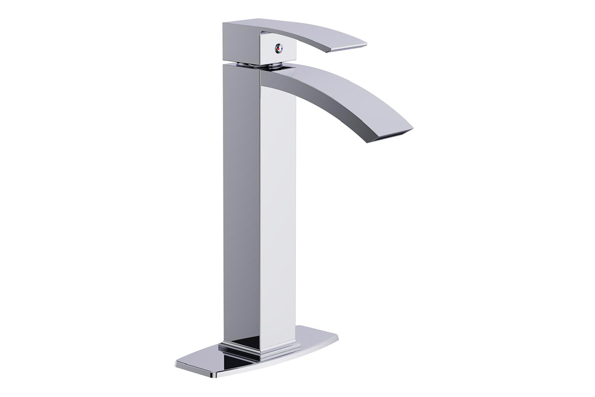 Monomando alto para lavabo 10320 acabado cromo