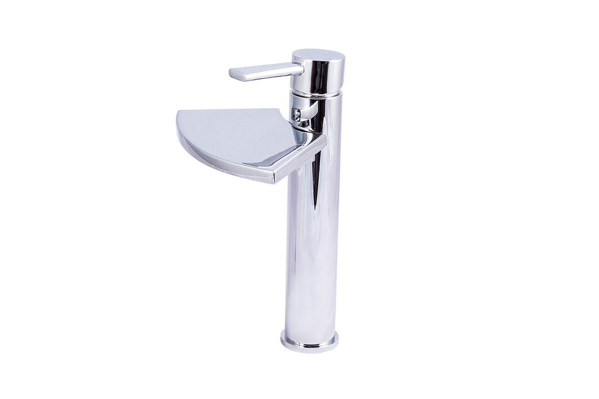 Monomando alto para lavabo 10333, acabado cromo