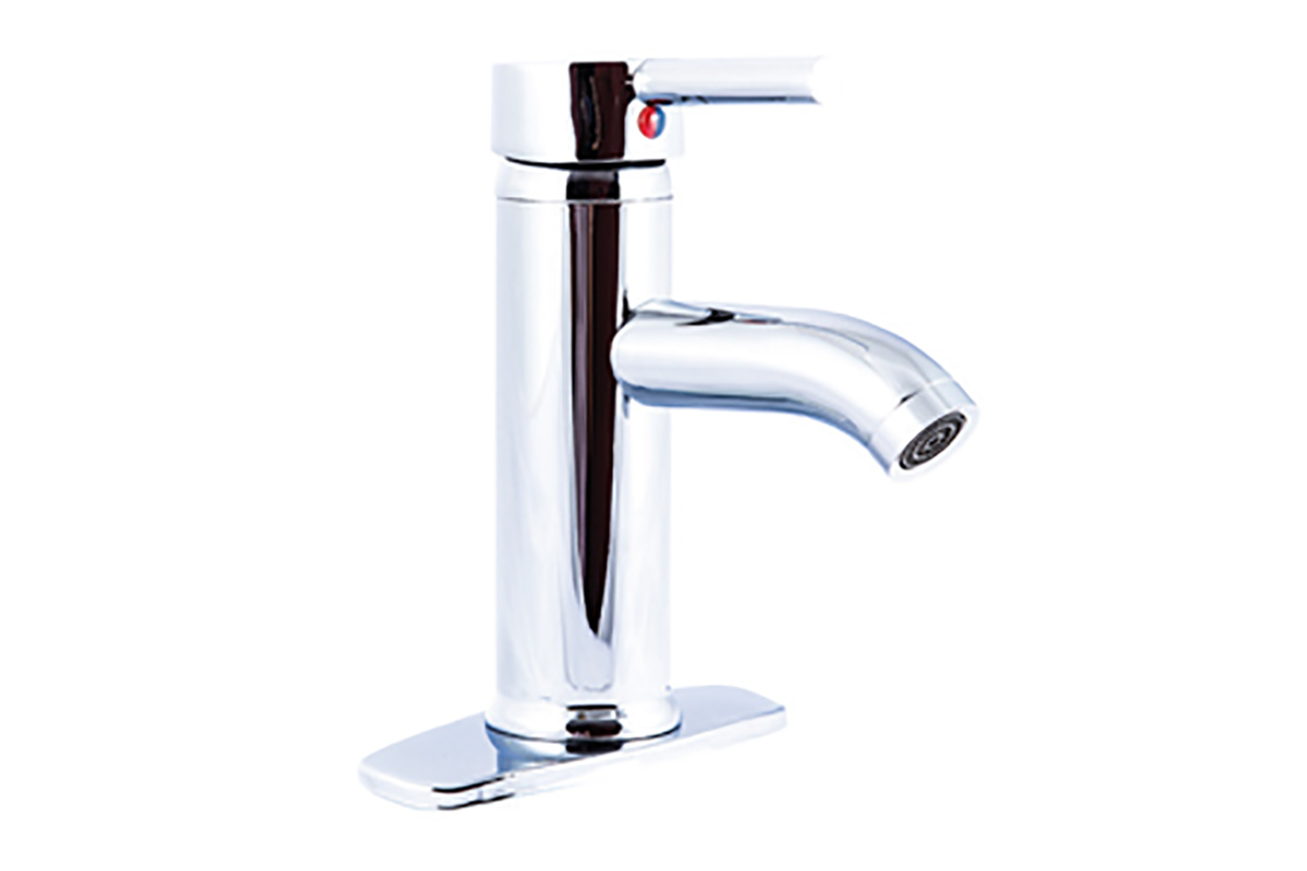 Monomando corto para lavabo 10300 acabado cromo