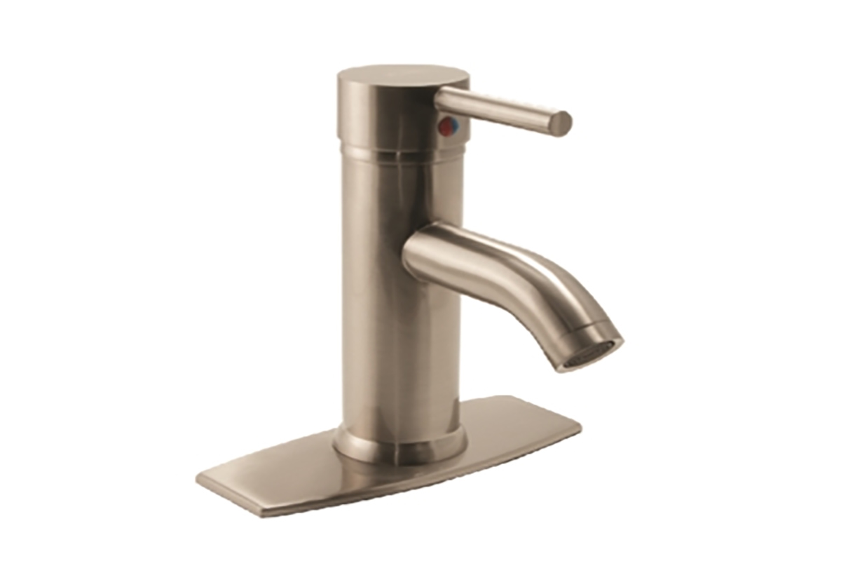 Monomando corto para lavabo 10300 acabado satn