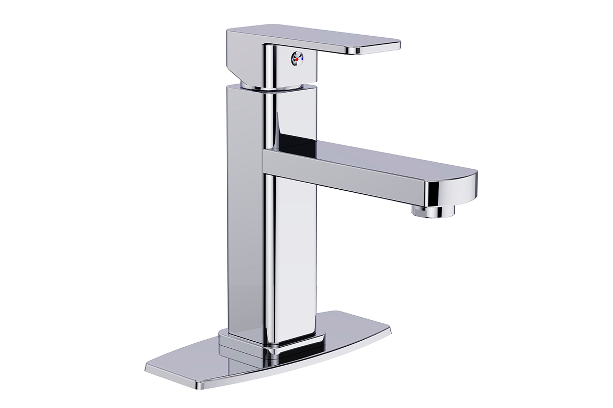 Monomando corto para lavabo 10410 acabado cromo