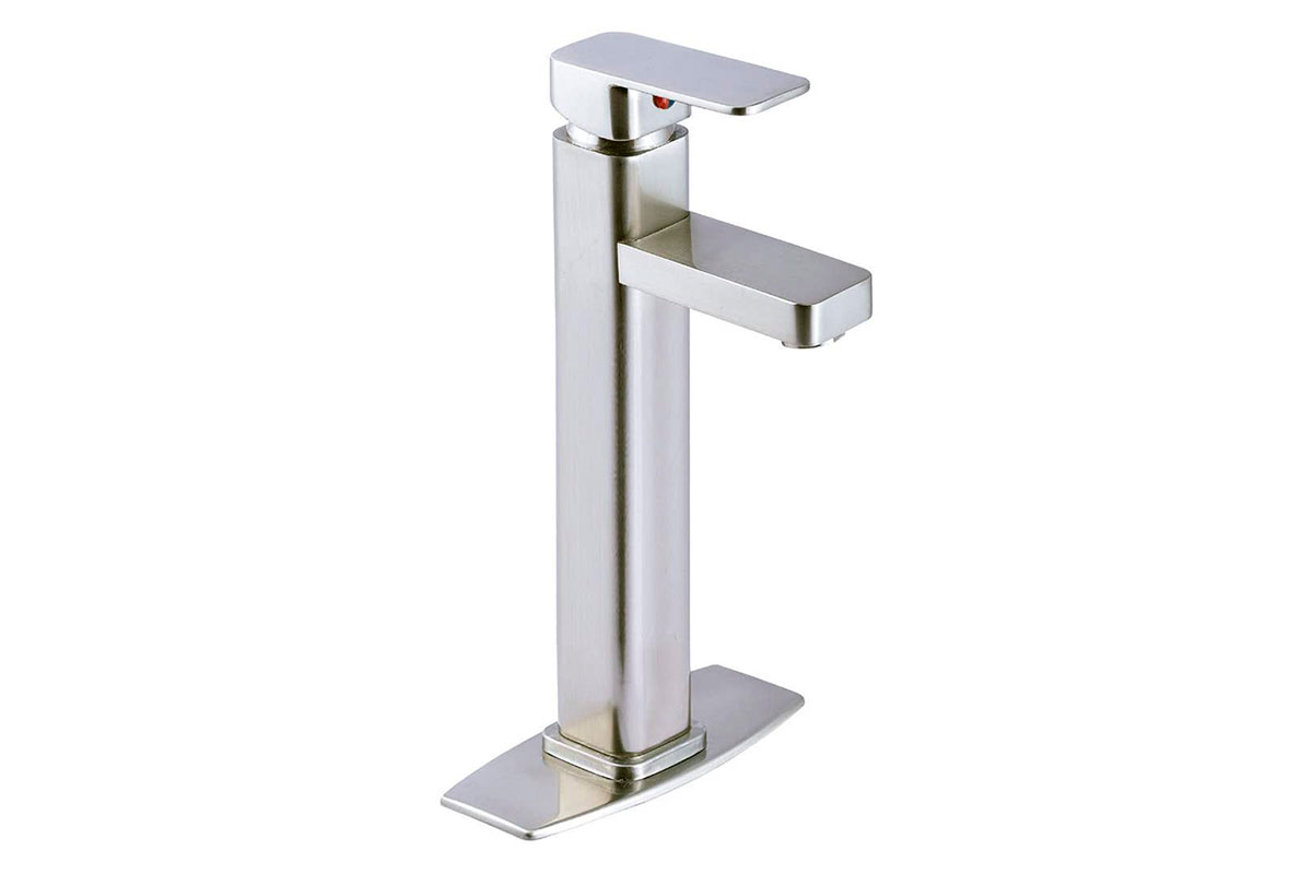 Monomando alto para lavabo 10310 acabado satn