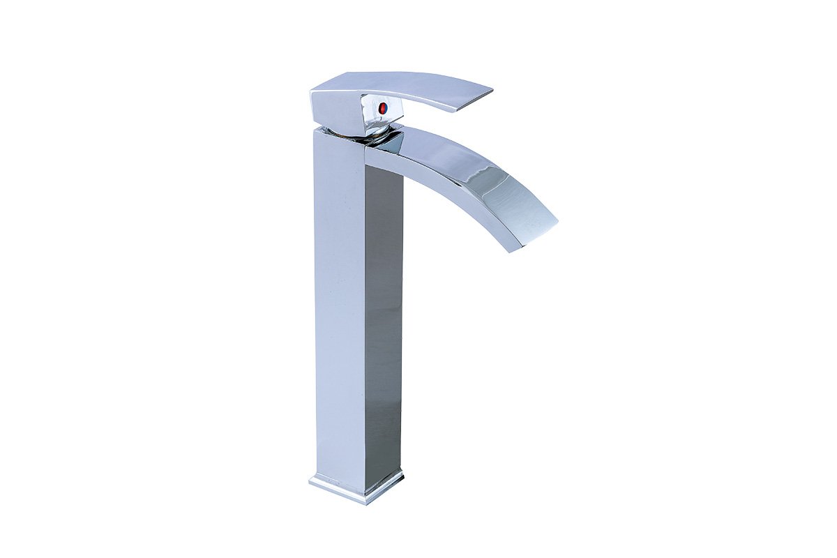 Monomando alto para lavabo 10320 acabado cromo