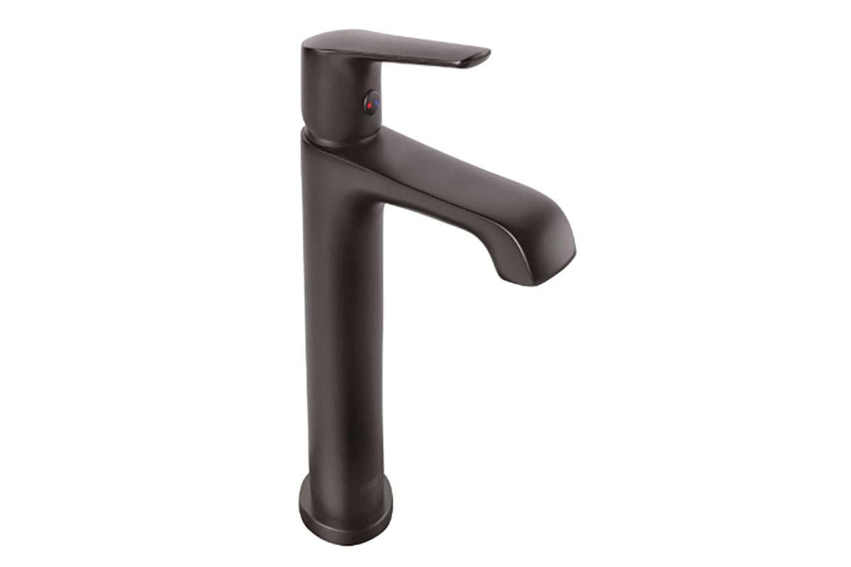 Monomando alto para lavabo 101Cl.2 Lia acabado negro
