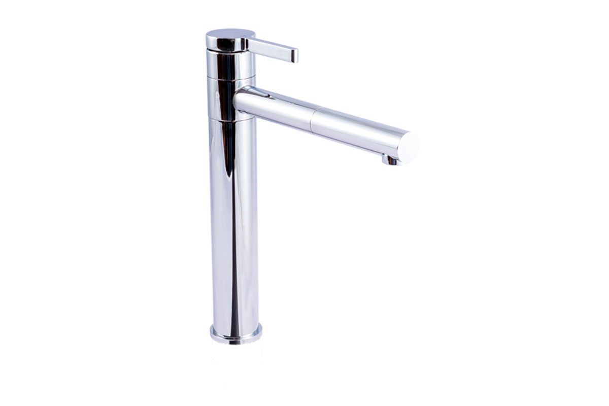 Monomando alto para lavabo 10302 acabado cromo 
