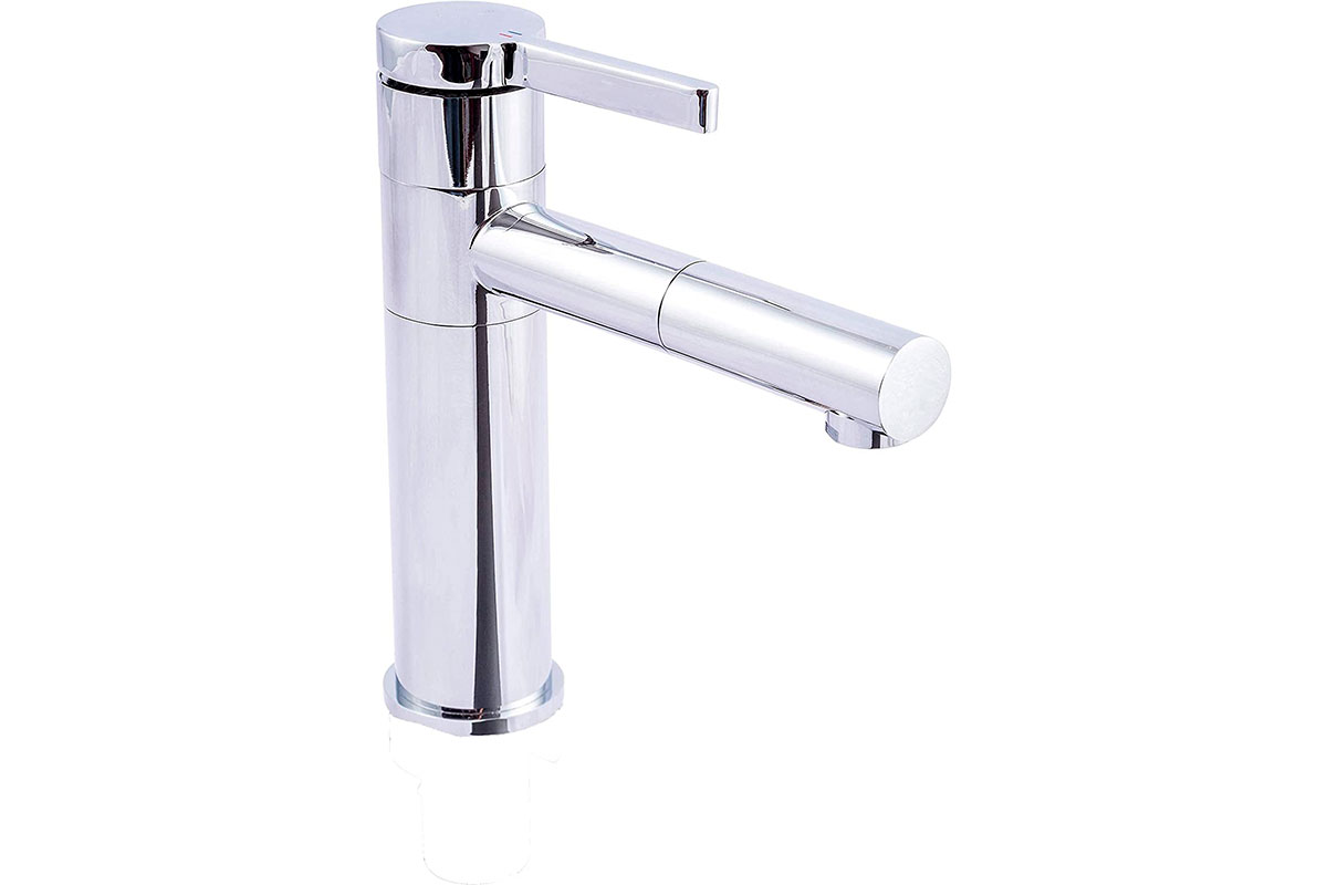 Monomando corto para lavabo 10303 acabado cromo 