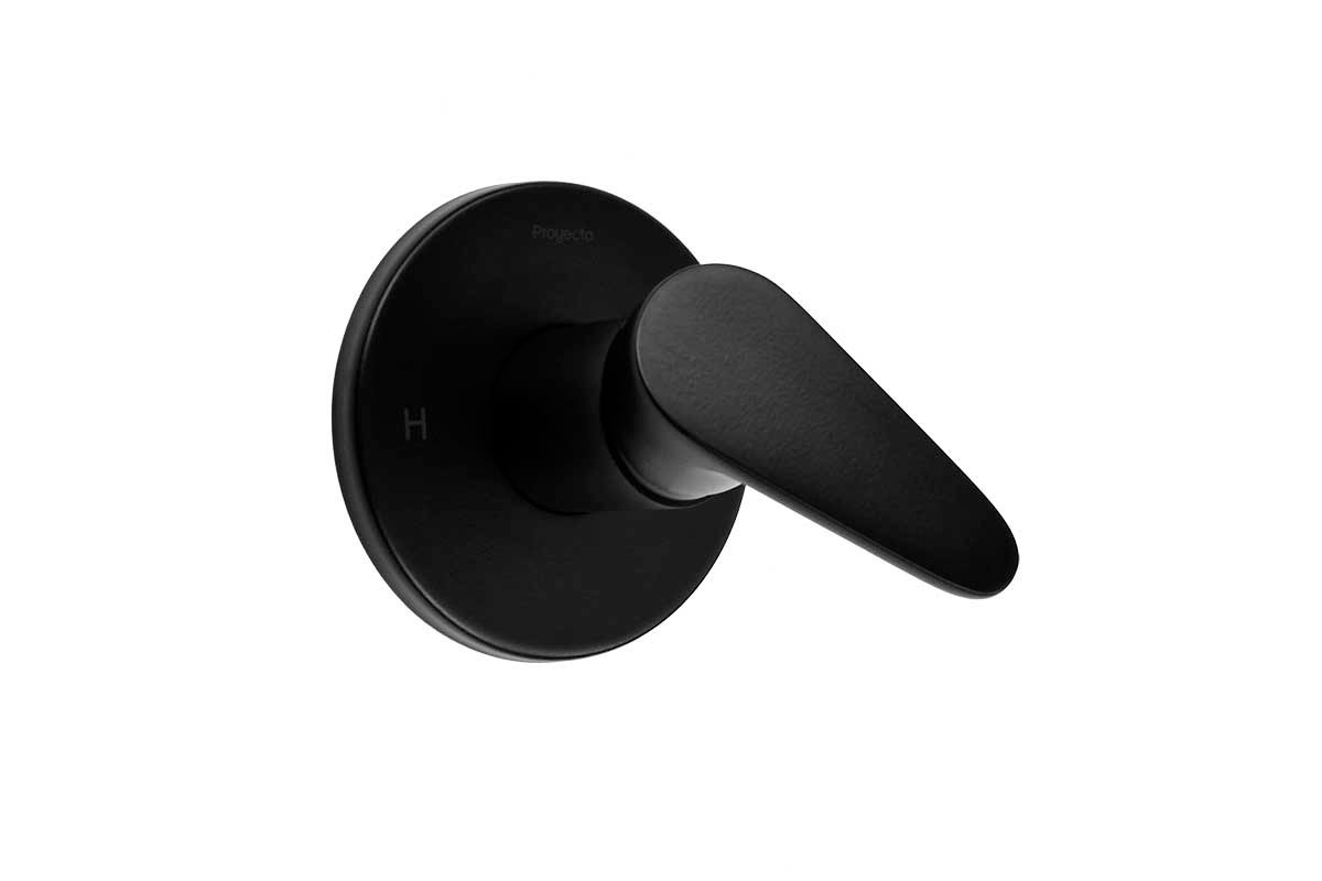 Limsa Monomando para regadera MOR DC 01 EB color negro