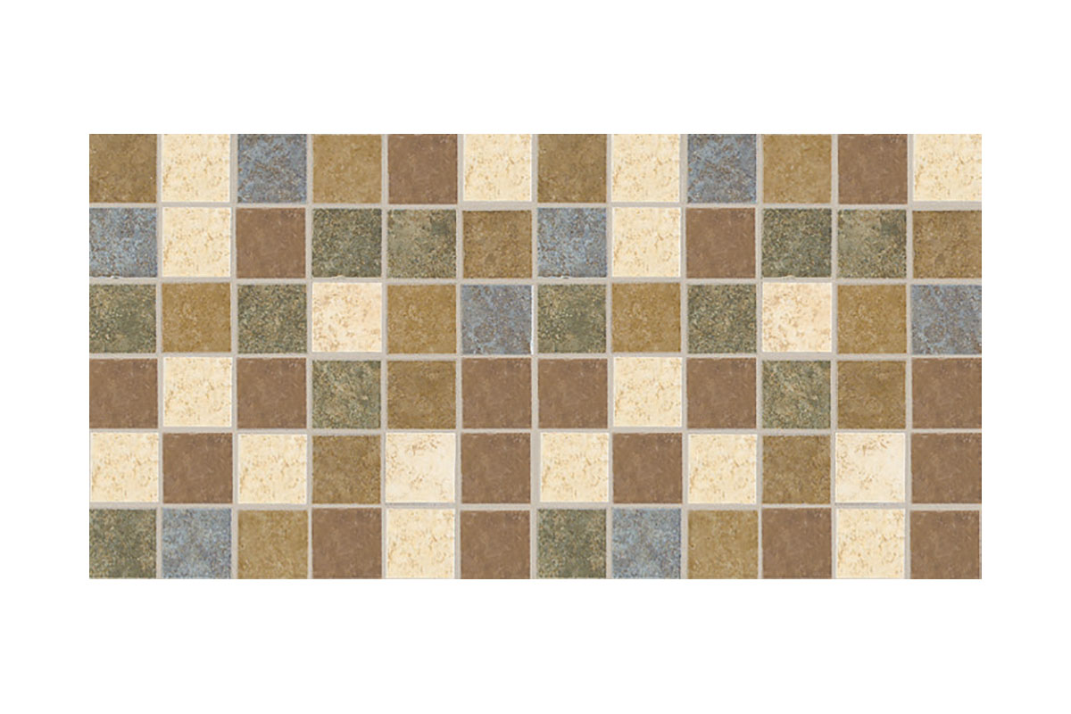 Mosaico Lyndhurst colores 1A  5 x 5 cm, caja con 2.20 m2