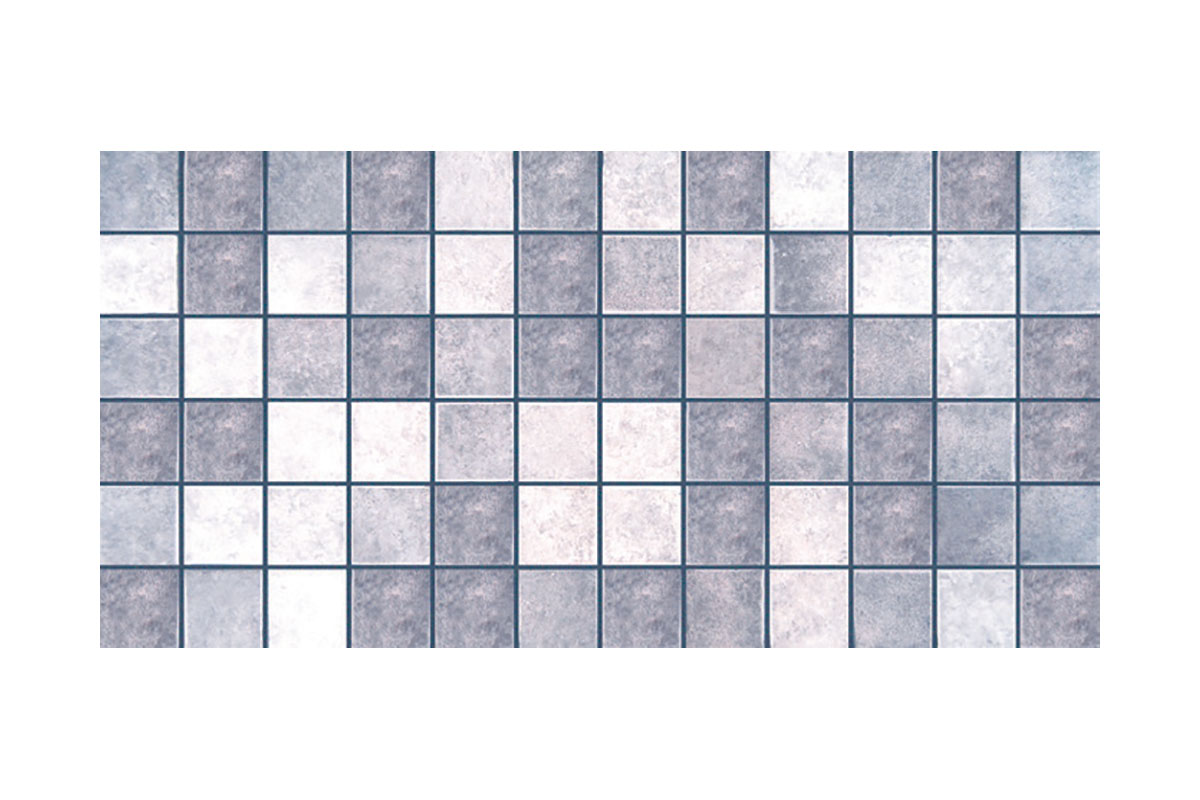 Mosaico Lyndhurst gris 1A 5 x 5 cm, caja con 2.20 m2