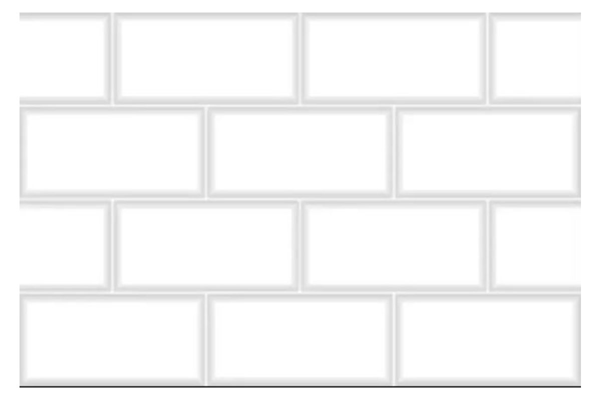 Azulejo Briko blanco brilloso 1A 20 x 30 cm, caja con 1.59 m2