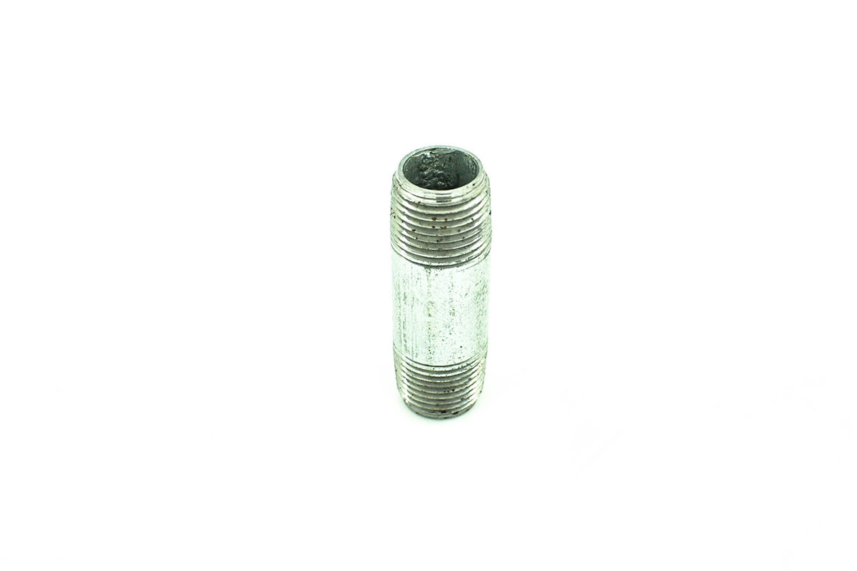 Niple galvanizado 10 mm x 2