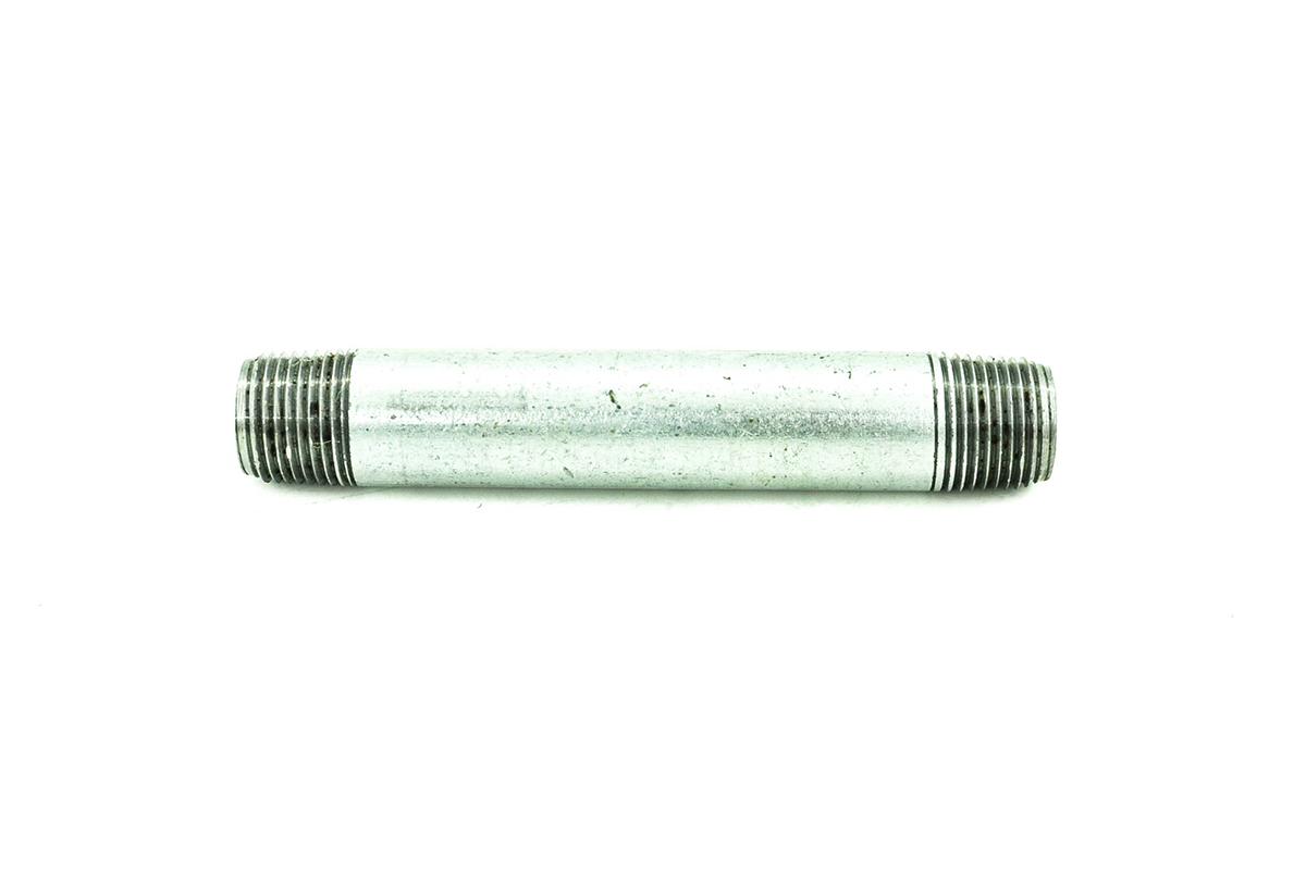 Niple galvanizado 10 mm x 4