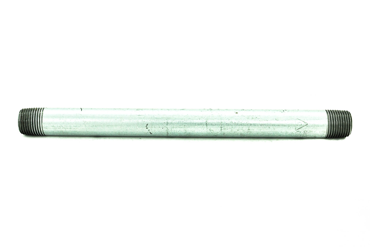 Niple galvanizado 13 mm x 10