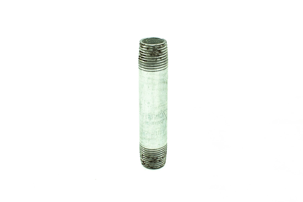 Niple galvanizado 13 mm x 4