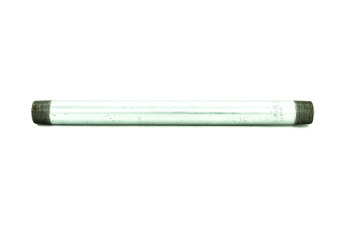 Niple galvanizado 19 mm x 12