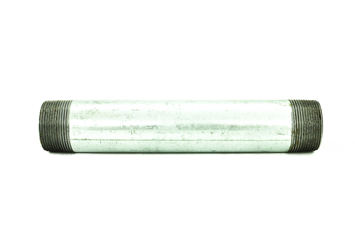Niple galvanizado 38 mm x 12