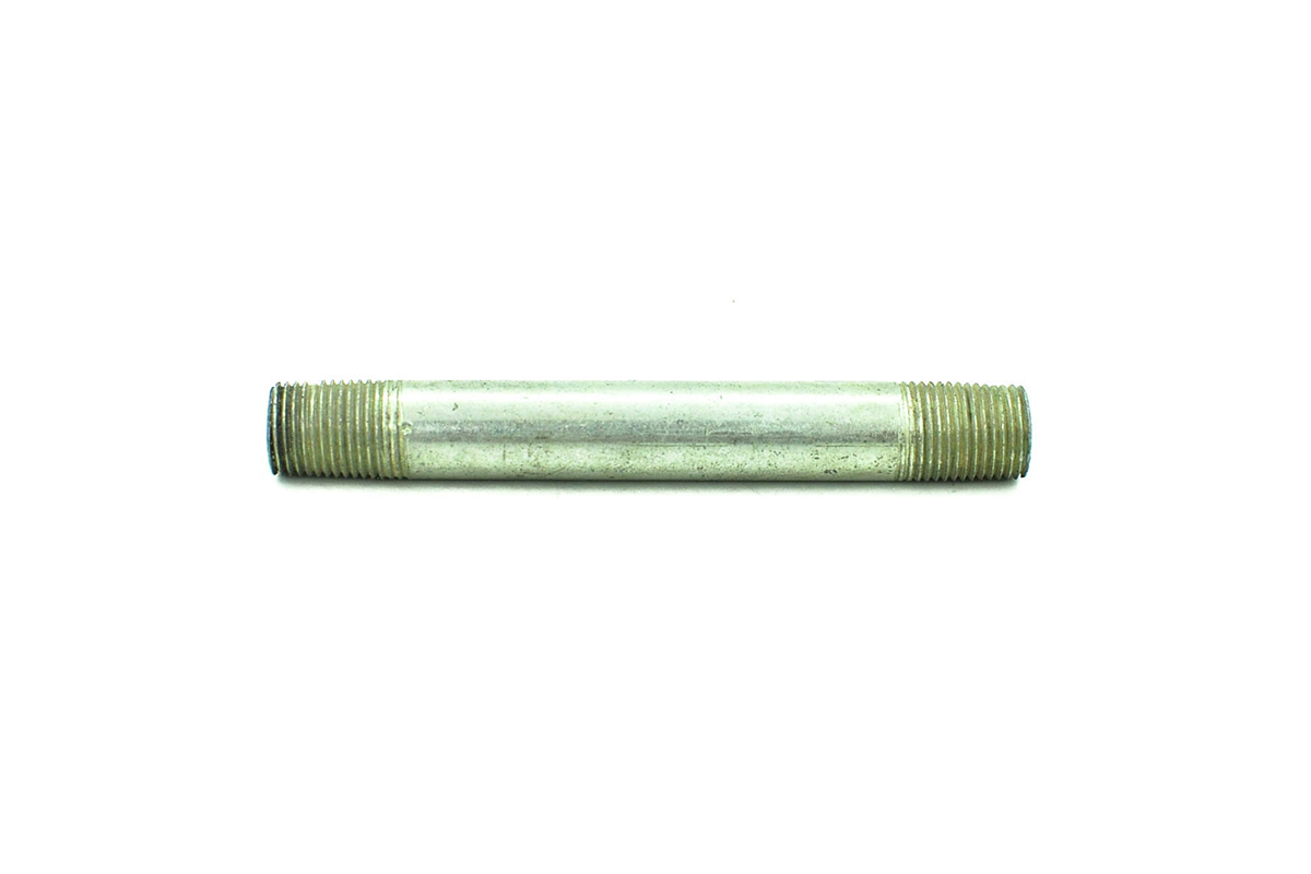 Niple galvanizado 3 mm x 3