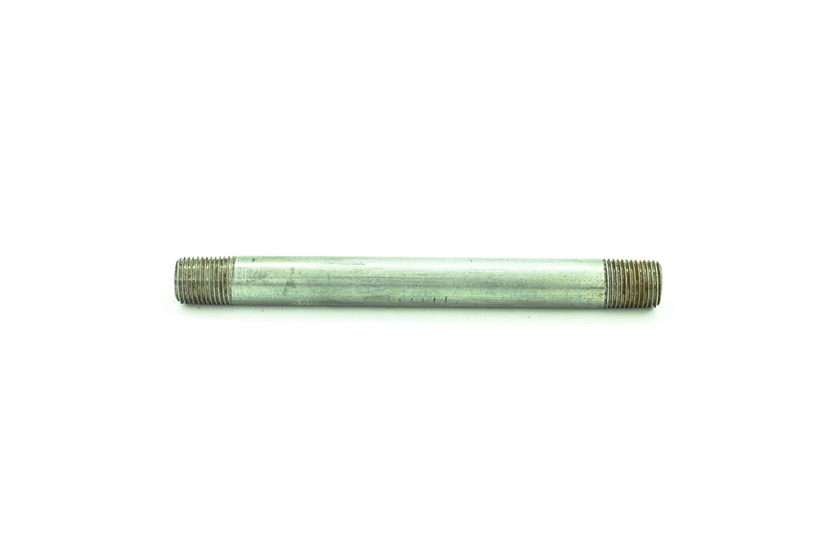Niple galvanizado 3 mm x 4