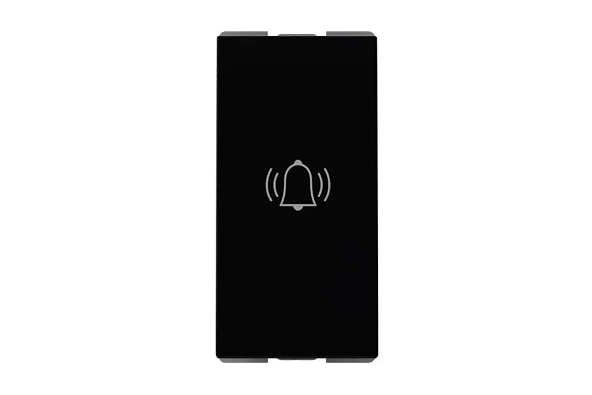 Bot�n timbre campana 1 Niessen N0104-NG color negro