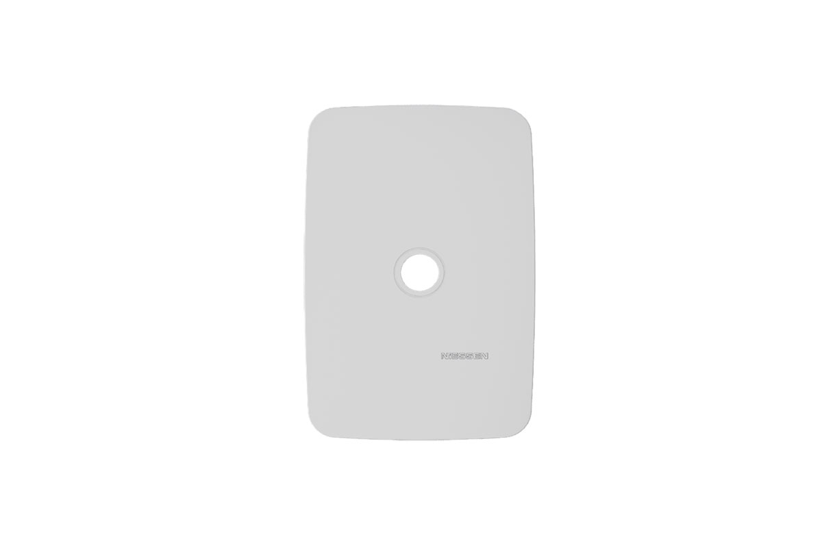 Tapa piloto ciega N0370-BL color blanca