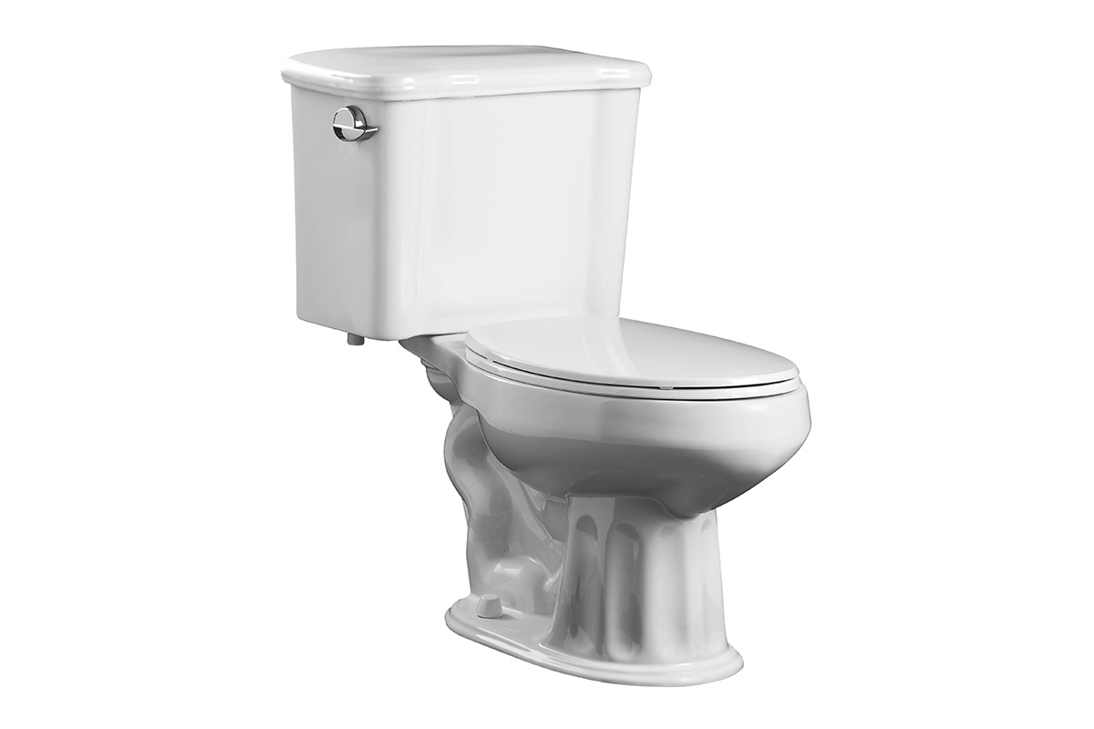 Inodoro alargado Royalty GS color blanco 