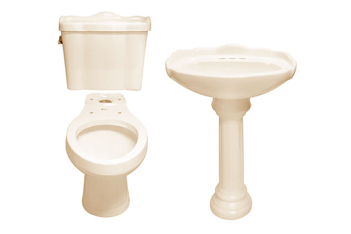 Paquete Oxford alargado color marfil (Inodoro, lavabo y pedestal)