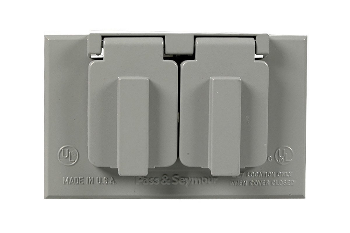 Tapa duplex color gris
