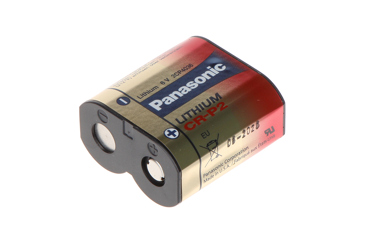 Pila de litio CR-P2 6V para fluxmetros y llaves electrnicas RV-660
