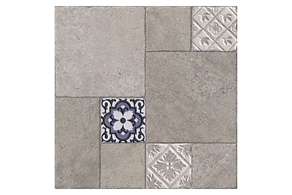 Piso Lucento gris mate ZLC5 1A 37 x 37 cm, caja con 2.11 m2