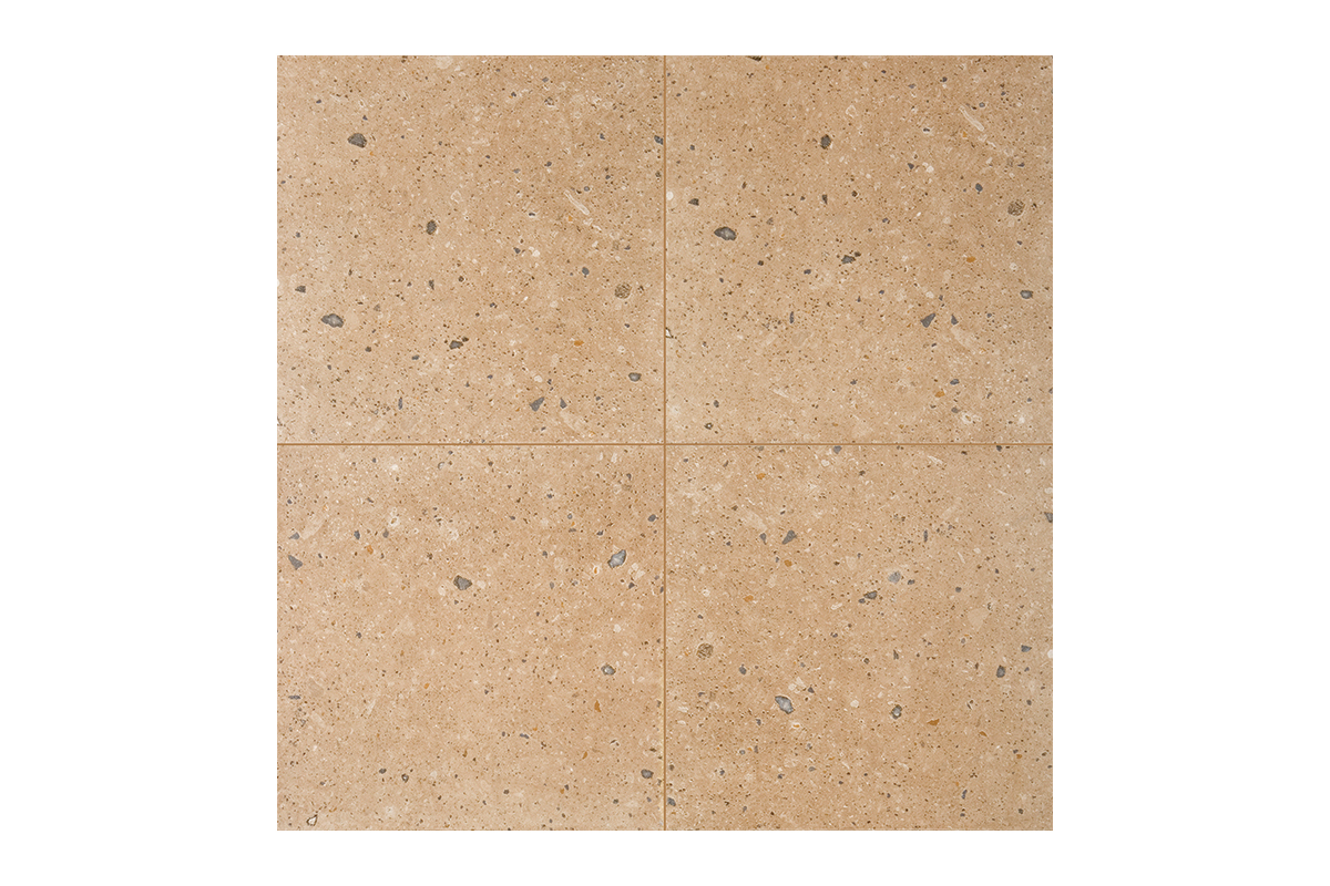 Piso cermico tipo cantera caf mate 1A 45 x 45 cm, caja con 1.64 m2