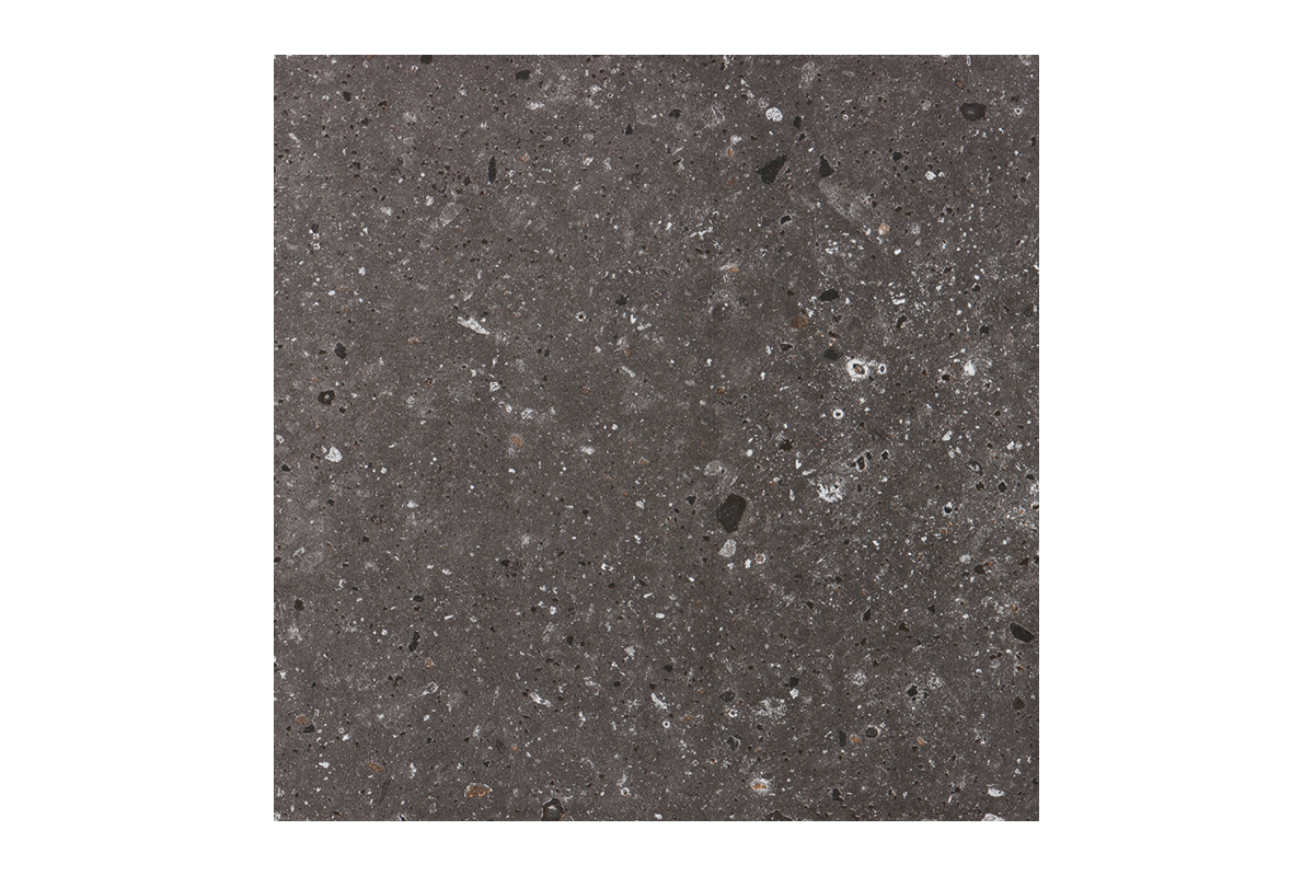 Piso ceramico tipo cantera negro mate 1A 45 x 45 cm, caja con 1.64 m2
