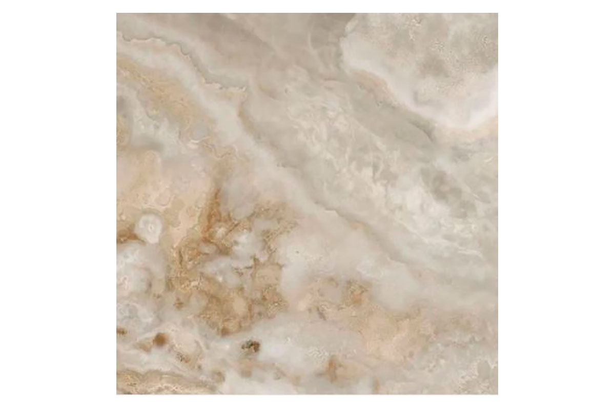 Piso Alabaster Gold brillante 1A 55 x 55 cm, caja con 1.49 m2