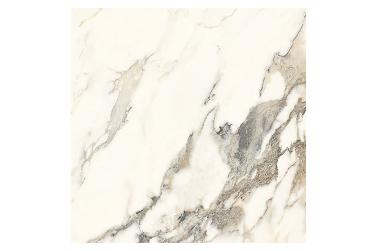 Piso cermico Avenza blanco brillante 1A 60 x 60 cm, caja con 1.80 m2, rectificado