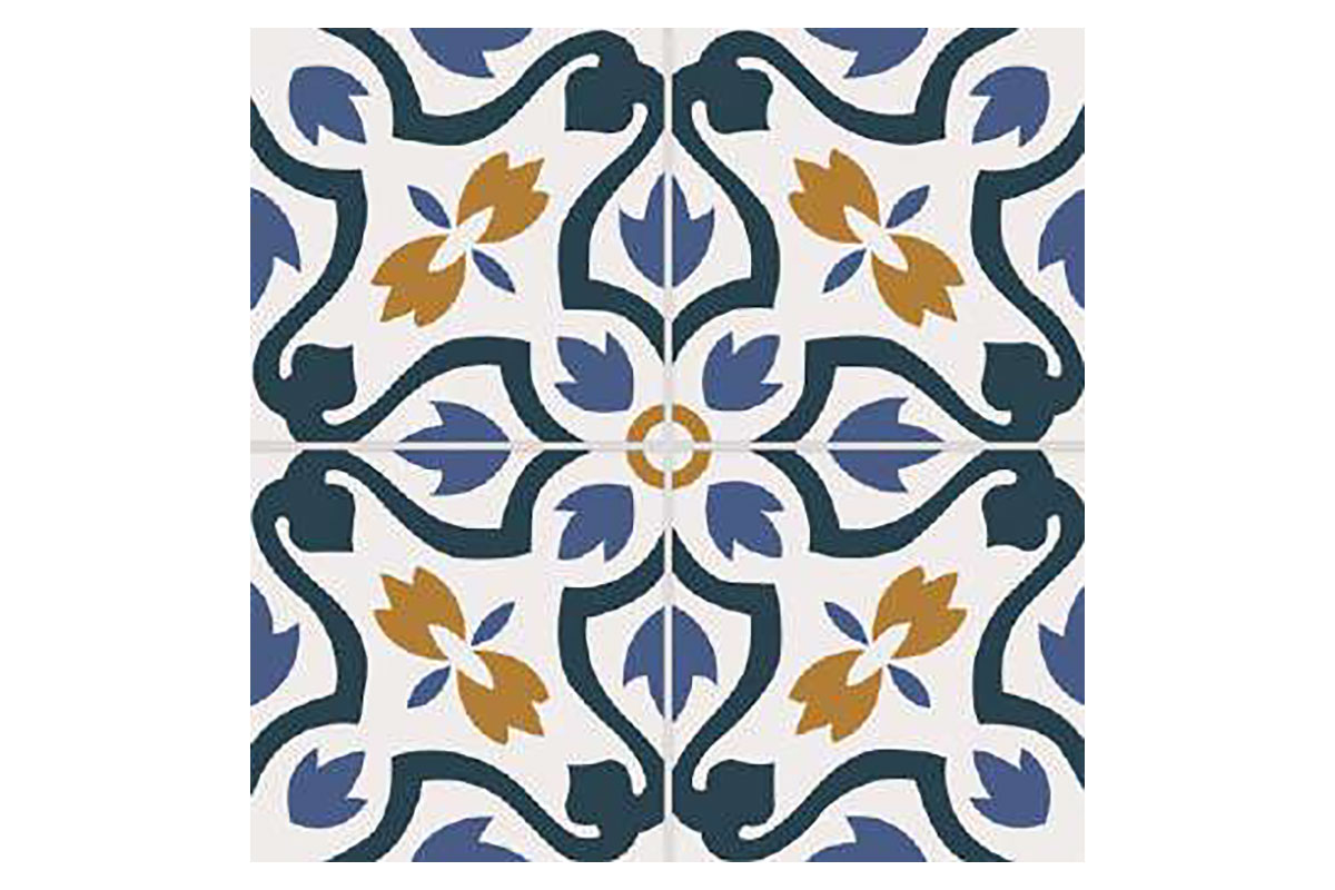 Piso Colonial elena 1A 37 x 37 cm ZCN8, caja con 2.11 m2