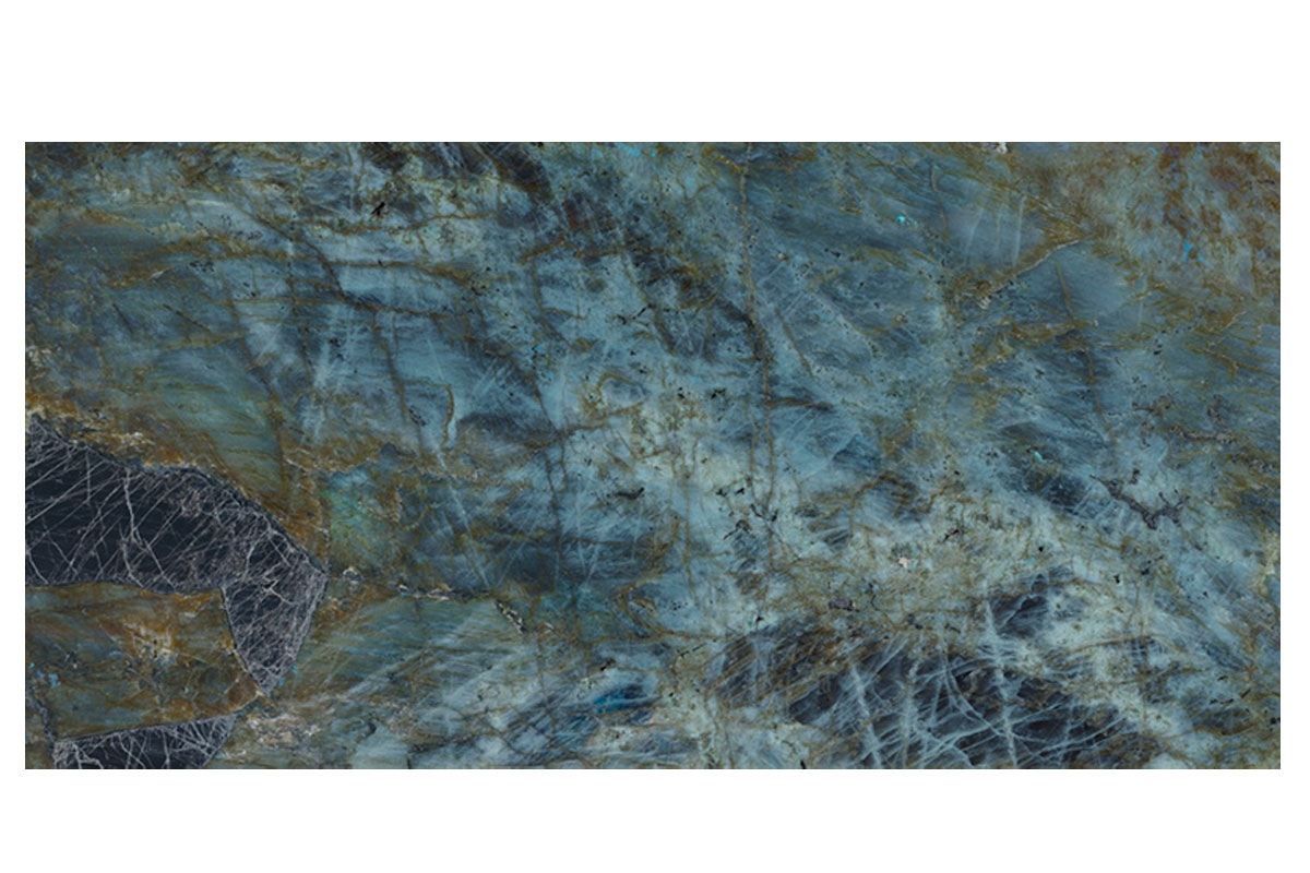 Piso porcelnico Galastone Turquoise pulido GGS1 1A 60 x 120 cm, caja 1.44 m2, rectificado