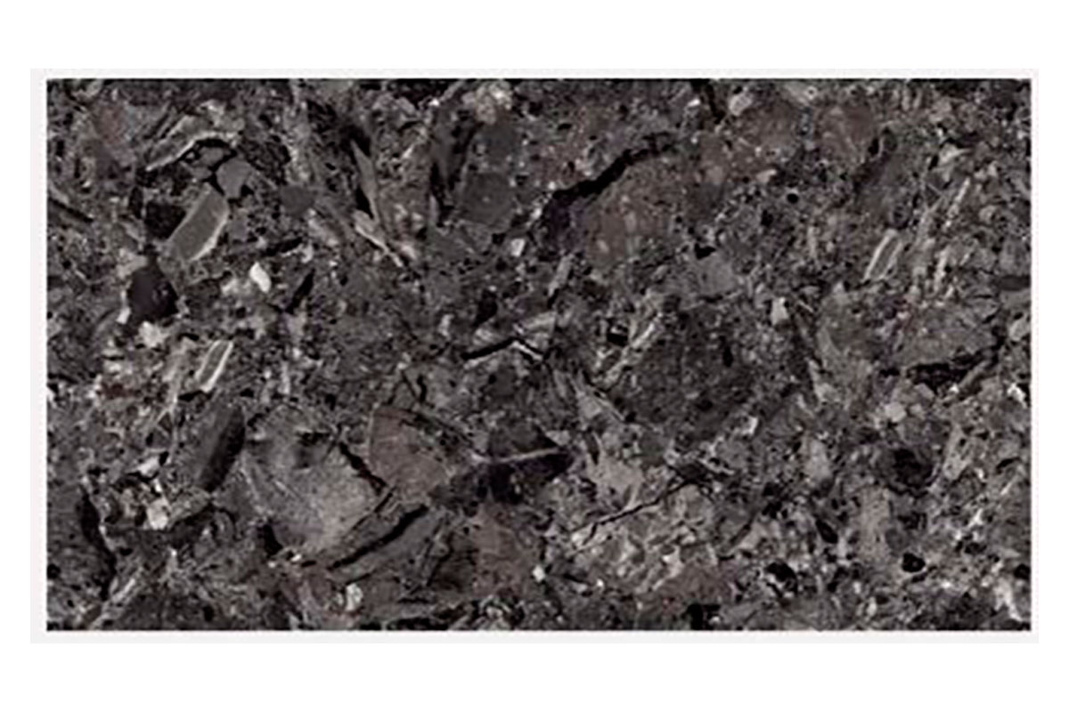 Piso porcelnico Fossil black 1A 60 x 120 cm, cubre 1.44 m2, rectificado 