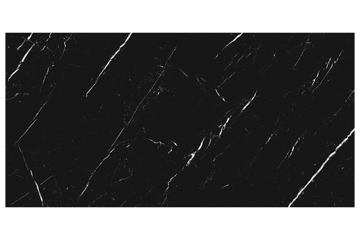 Piso porcelanico Marquina negro ZMQ1 1A 80 x 160 cm, caja con 2.56m2, rectificado