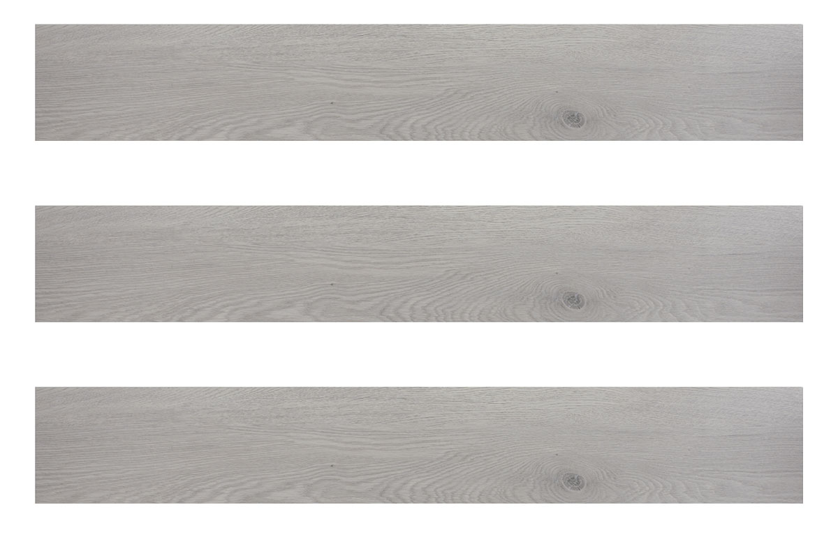 Piso Vinlico grigio 18.3 x 122 cm, cubre 2.67 m2
