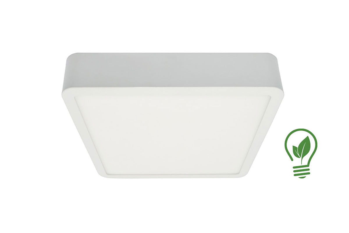 Plaf�n Led Drum Square 39144-0-WW, Color blanco
