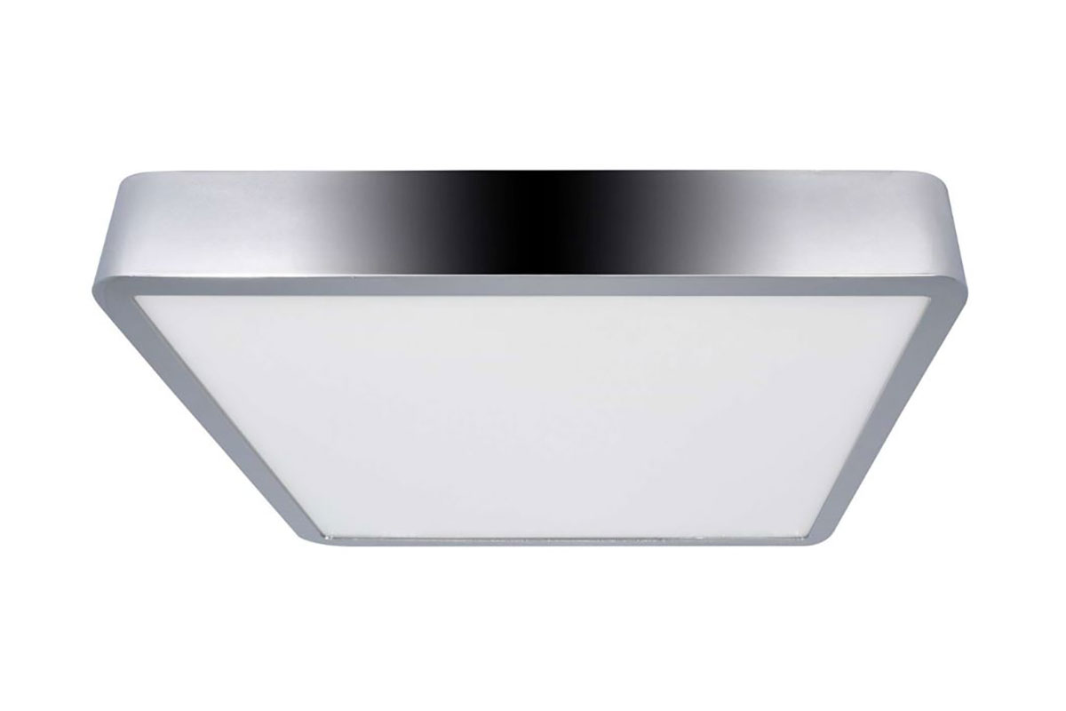 Plaf�n Led Drum Square 39144-4-WW, Color cromo
