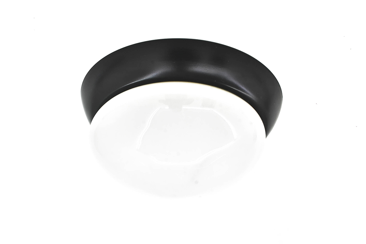 Plafn redondo color negro