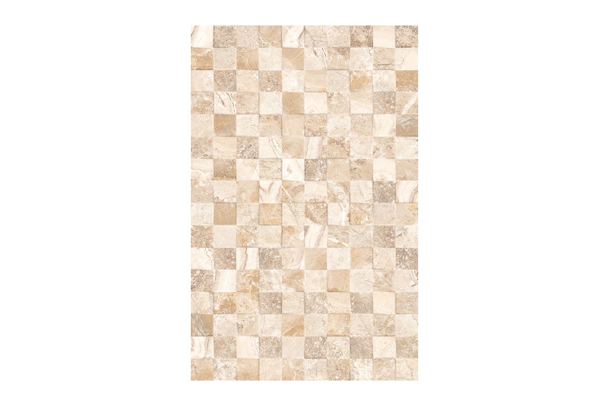 Azulejo Almena Deco beige 1A 25 x 40 cm, caja con 1.50 m2