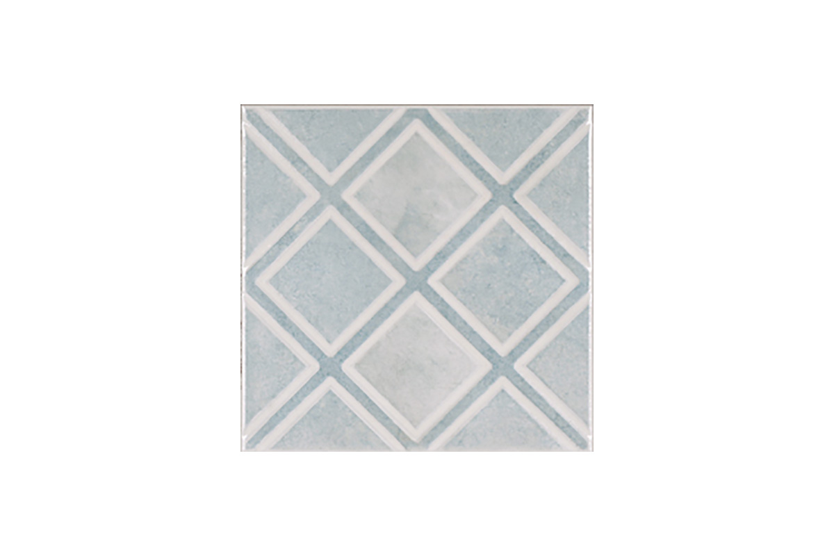 Piso Cabos azul mate 1A 20 x 20 cm, caja con 1.50 m2