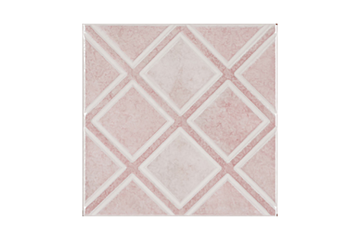 Piso Cabos rosa mate 1A 20 x 20 cm, caja con 1.50 m2