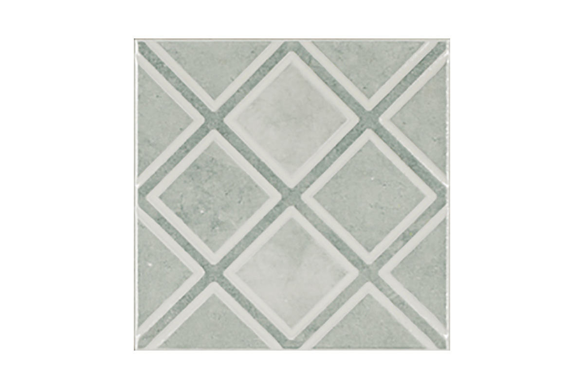 Piso Cabos verde mate 1A 20 x 20 cm, caja con 1.50 m2