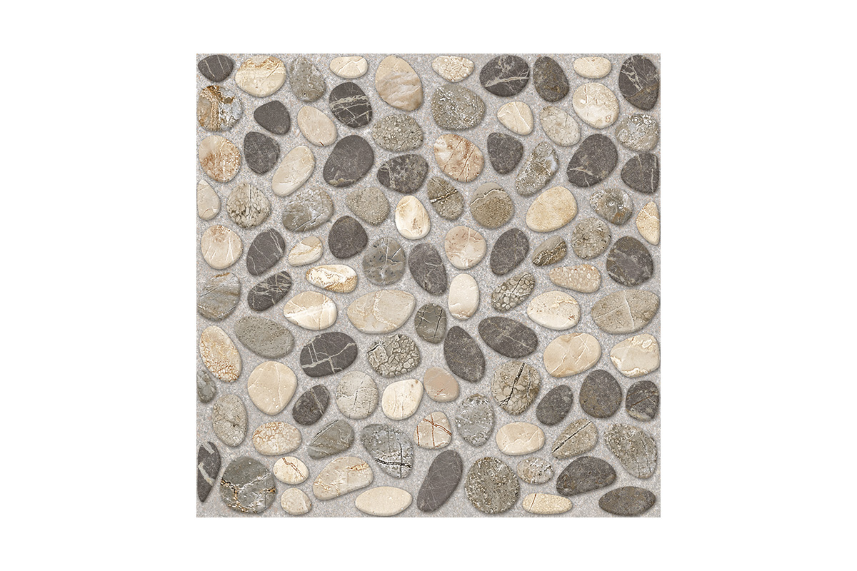 Piso Stones multicolor mate 1A 20 x 20 cm, caja con .99 m2